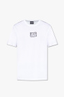 EA7 Emporio Armani WHITE T-shirt with logo
