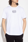 EA7 Emporio Armani WHITE T-shirt with logo