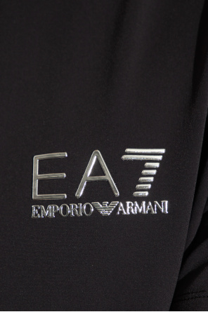 EA7 Emporio intense Armani T-shirt with metallic details