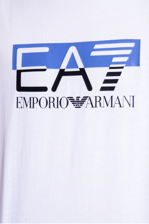 EA7 Emporio Armani Emporio Armani Czerwone okulary przeciwsłoneczne z kwadratowymi oprawkami i szarymi szkłami