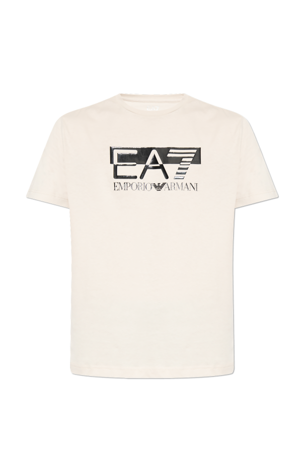 EA7 Emporio Armani T-shirt with logo | Men's Clothing | Vitkac
