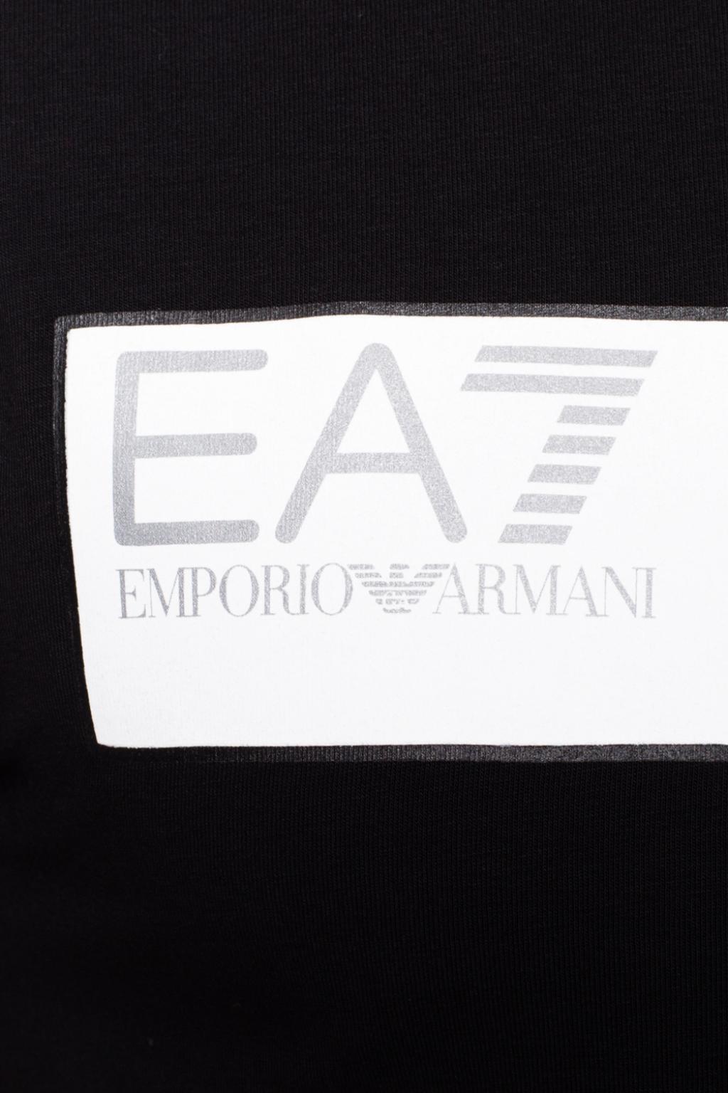 Logo-printed T-shirt EA7 Emporio Armani - Vitkac TW