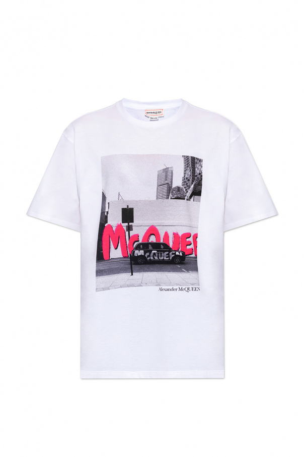 Alexander McQueen blanchesed T-shirt