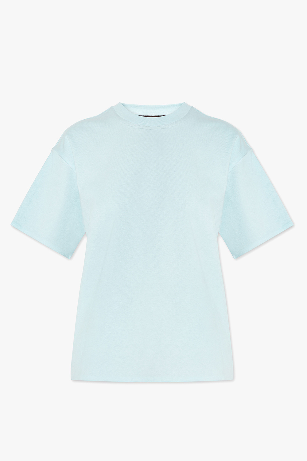 Louis Vuitton Monogram Wave Self-Tie T-Shirt Blue. Size L0