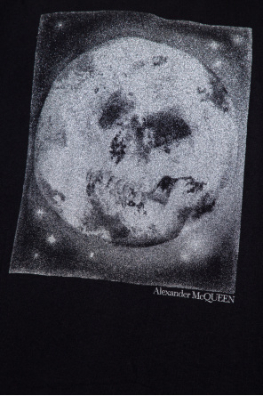Alexander McQueen T-shirt with skull motif