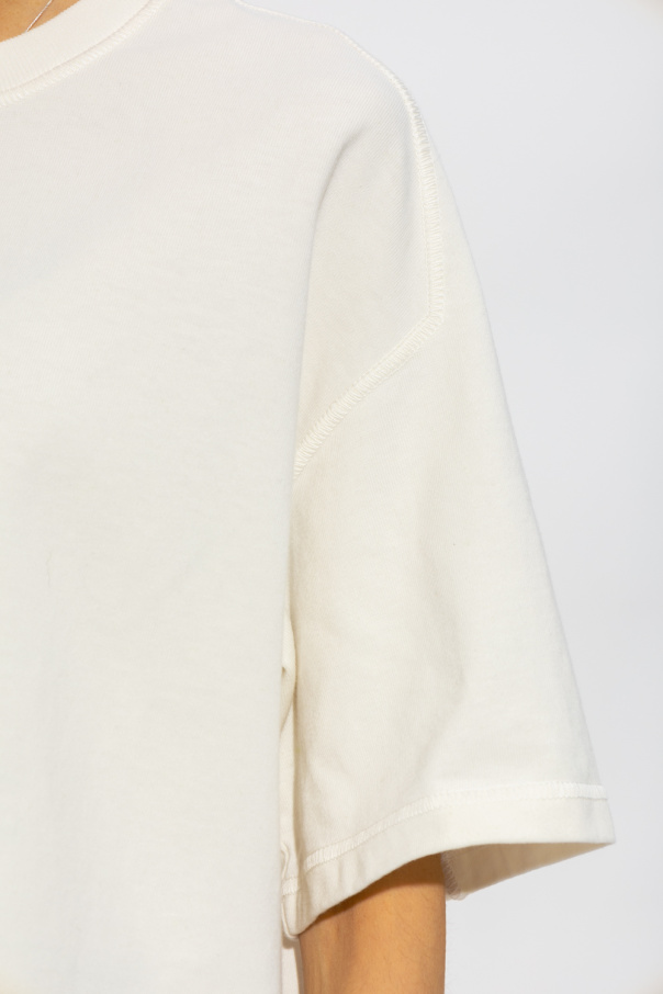 Bottega Veneta Long Sleeves Cotton T-shirts