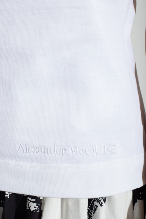 Alexander McQueen Top with logo