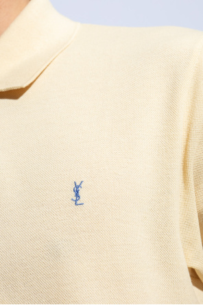 Saint Laurent Polo shirt with logo