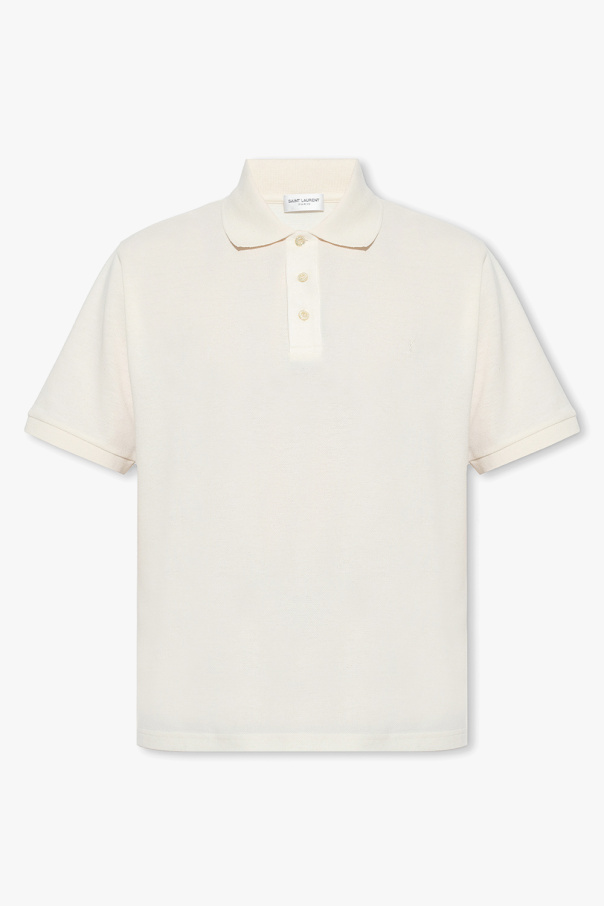 Saint Laurent buy beverly hills polo club kids embroidered logo t shirt