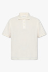 long sleeved point-collar polo shirt