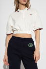 Gucci Cropped polo shirt with logo