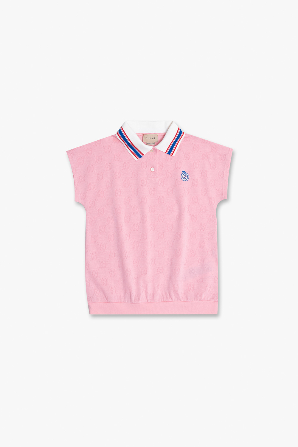 Interlocking G logo-print polo shirt, Gucci Kids