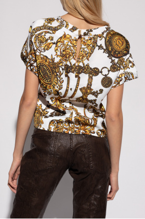 Versace Jeans Couture Patterned top