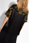 Versace Jeans Couture BLACK Baroque-print T-shirt
