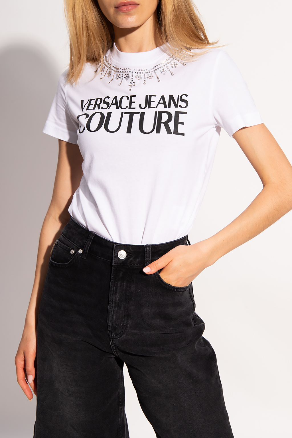 Versace Jeans Couture Logo-printed T-shirt