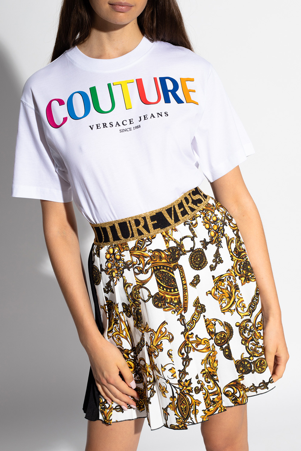 Versace Jeans Couture Logo-printed T-shirt