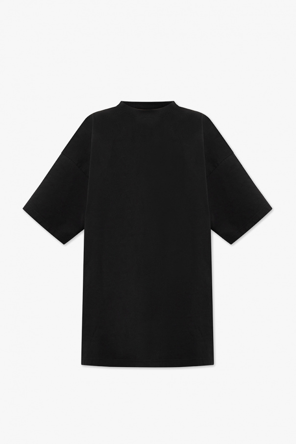 Balenciaga T-shirt z efektem odwrócenia na lewą stronę