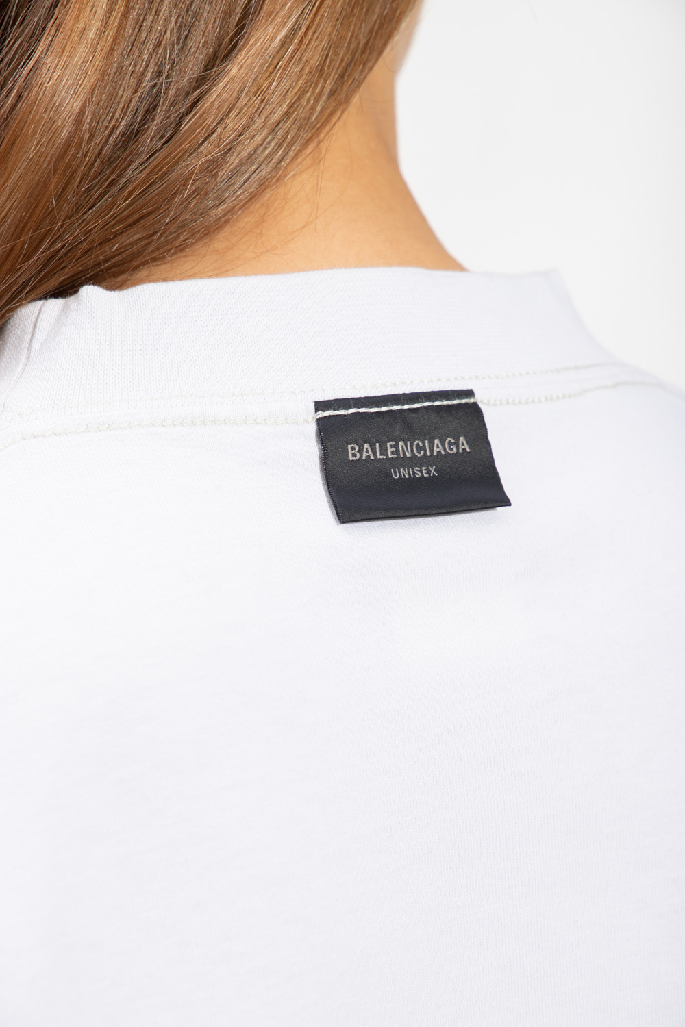 Balenciaga T-shirt with inside-out effect