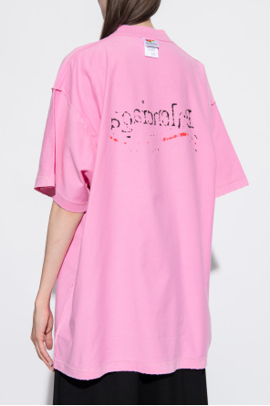 Balenciaga T-shirt Island typu 'oversize'