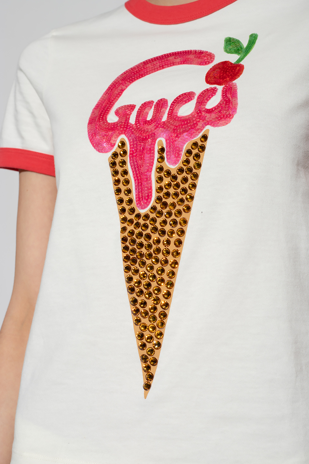 Gucci T-shirt with sequins