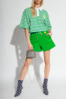 Gucci GREEN Cropped polo shirt