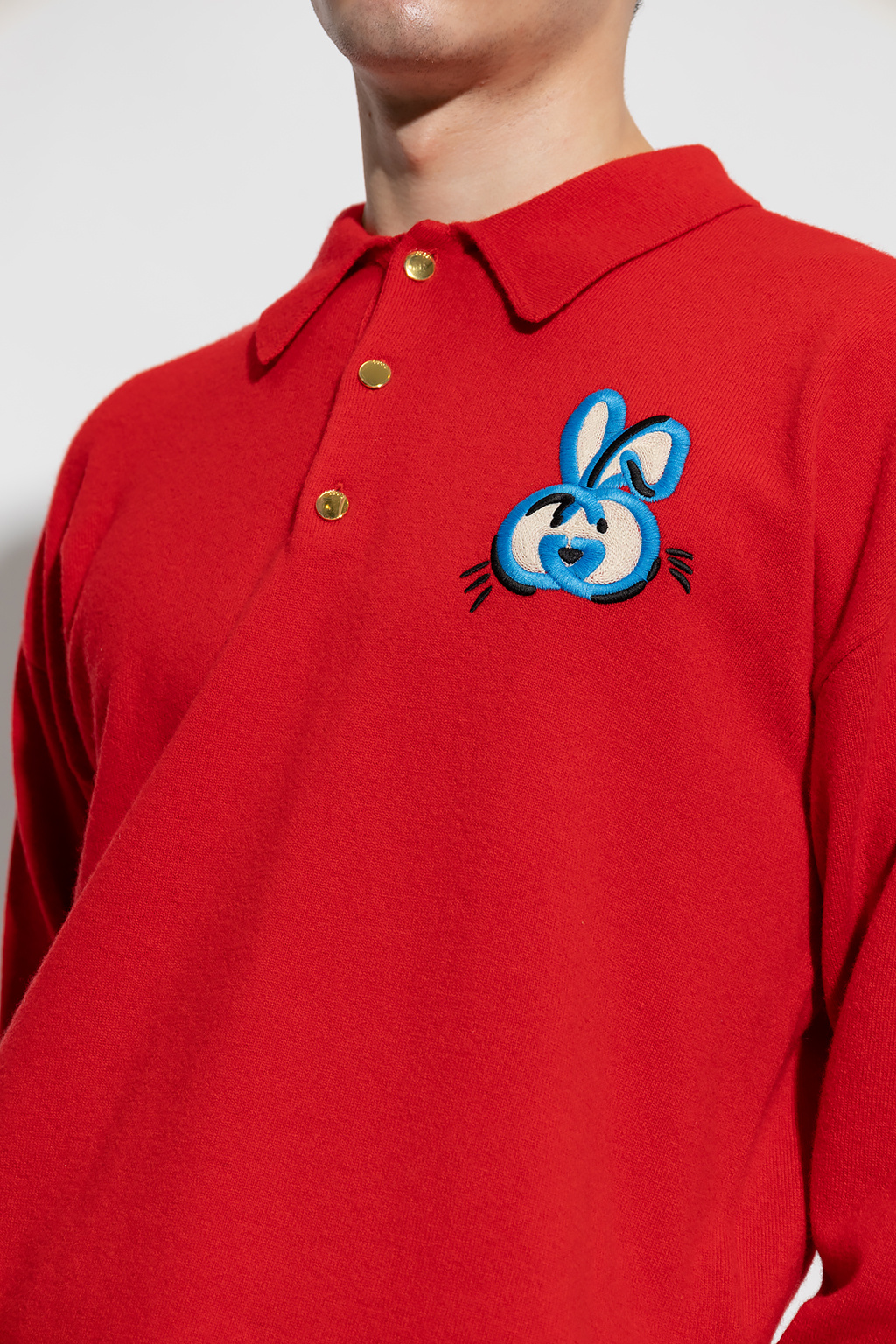 Gucci Polo shirt with long sleeves