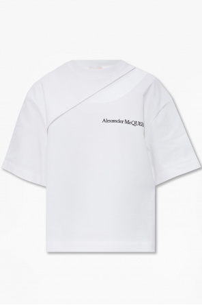 T-shirt with logo od Alexander McQueen