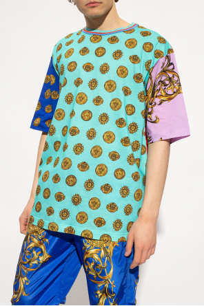 Versace Jeans Couture T-shirt with ‘Garland Sun’ print