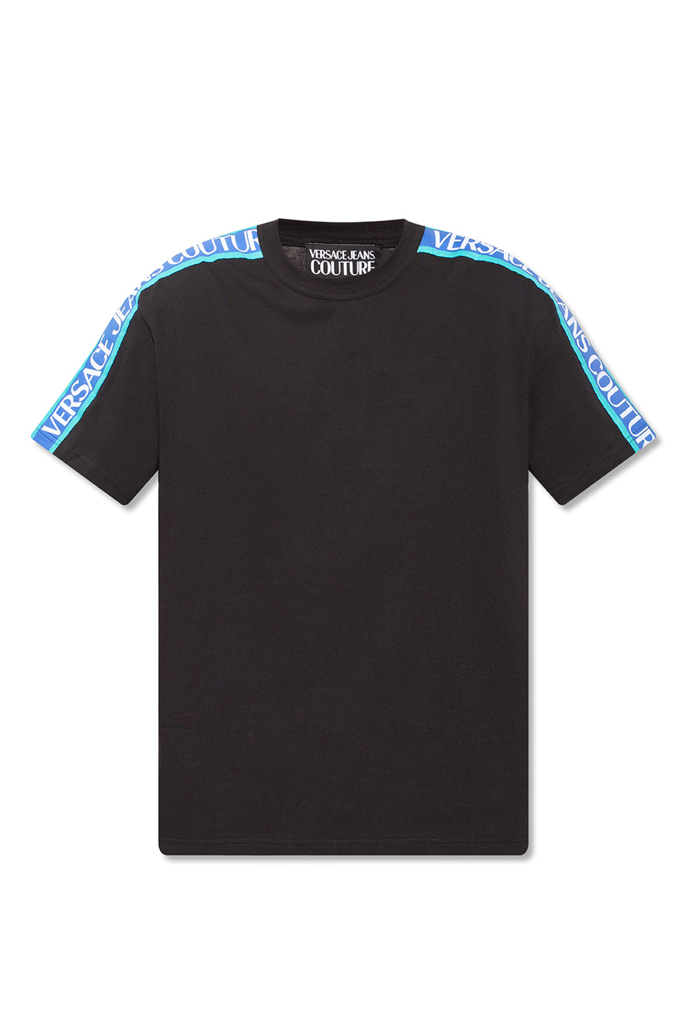 New Balance T-shirt met speed-logo in zwart T-shirt with logo