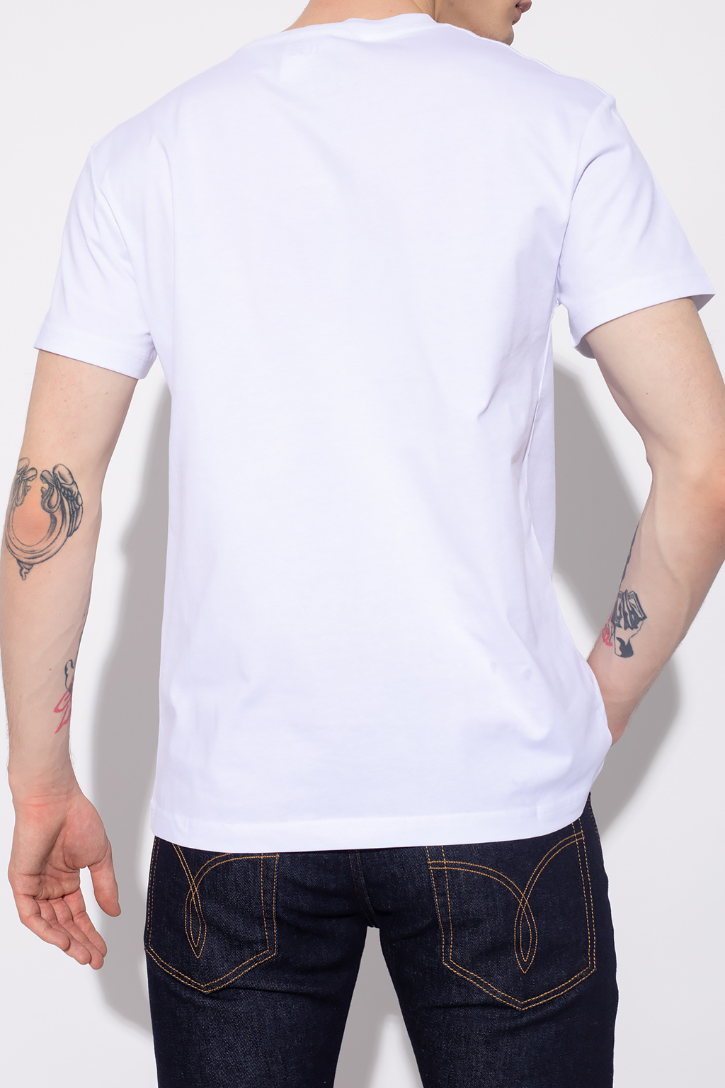 Versace Jeans Couture Carhartt WIP Panic T-shirt avec imprimé au dos Noir