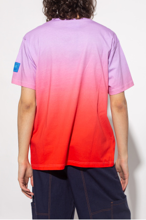 Men's Society Polo Shirt Navy Printed T-shirt