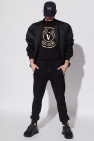 Versace Jeans Couture Nike Yoga Grå t-shirt i snabbtorkande material