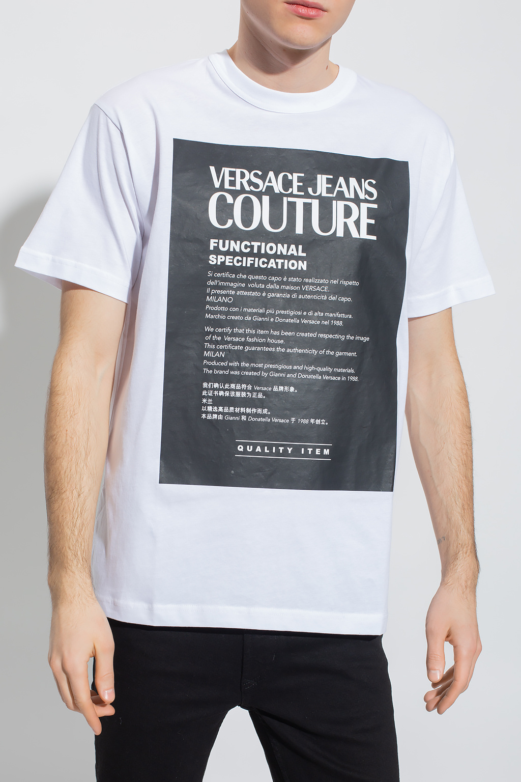 Gianni Versace Grey Baseball Jersey Clothes Sport For Men Women