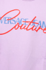 Versace Jeans Couture La t-shirt viola a maniche corte