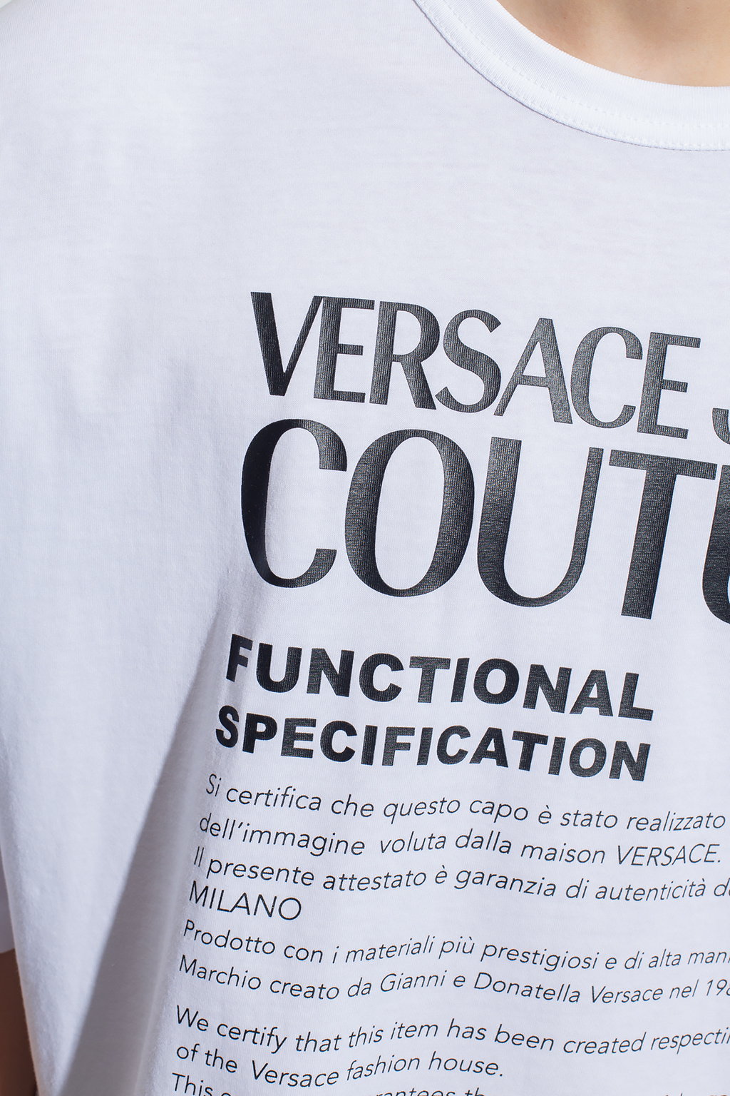 Versace Jeans Couture Languageed T-shirt