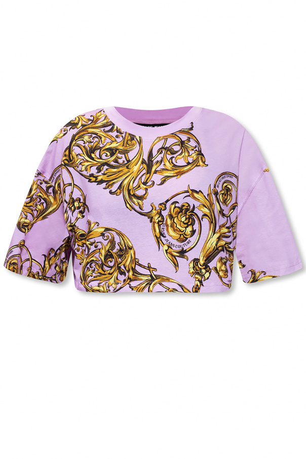 Versace Jeans Couture Cropped oversize T-shirt