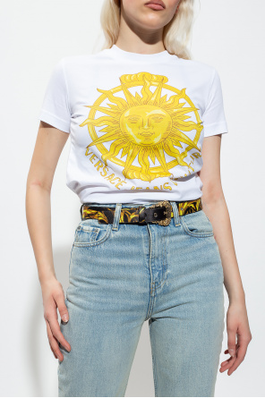 Versace Jeans Couture T-shirt z nadrukiem