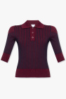 Bottega Veneta Ribbed polo shirt