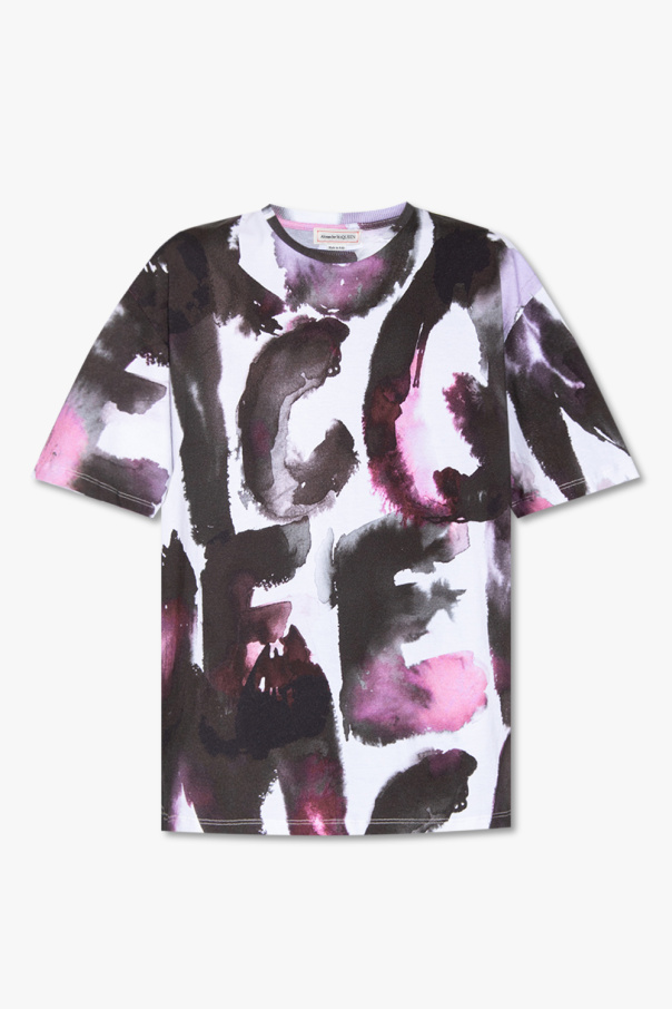 Alexander McQueen Patterned T-shirt