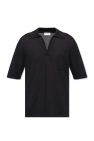 Saint Laurent BLACK Wool polo shirt