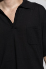 Saint Laurent BLACK Wool polo shirt