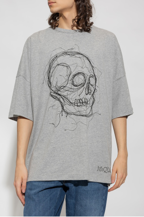 Alexander McQueen T-shirt with chain
