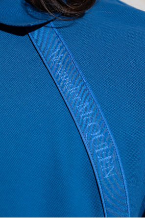 Alexander McQueen polo long shirt with logo