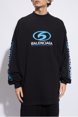 Balenciaga T-shirt z długimi rękawami