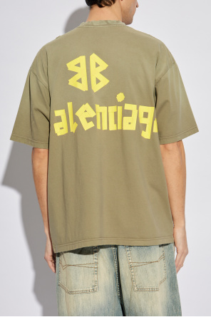 Balenciaga T-shirt with vintage effect
