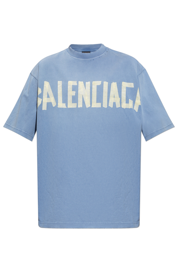 Balenciaga T-shirt with vintage effect