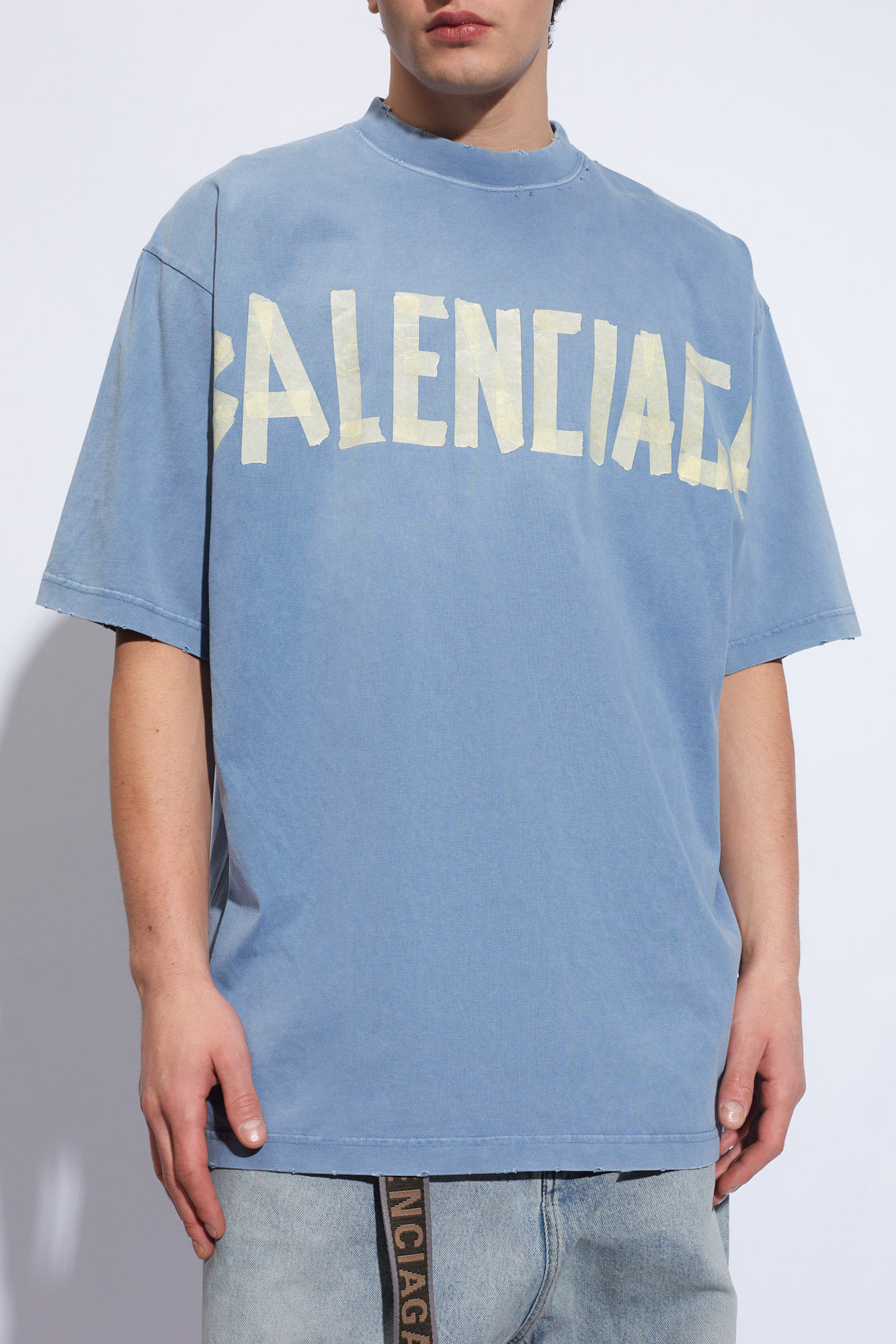 Balenciaga T-shirt with vintage effect