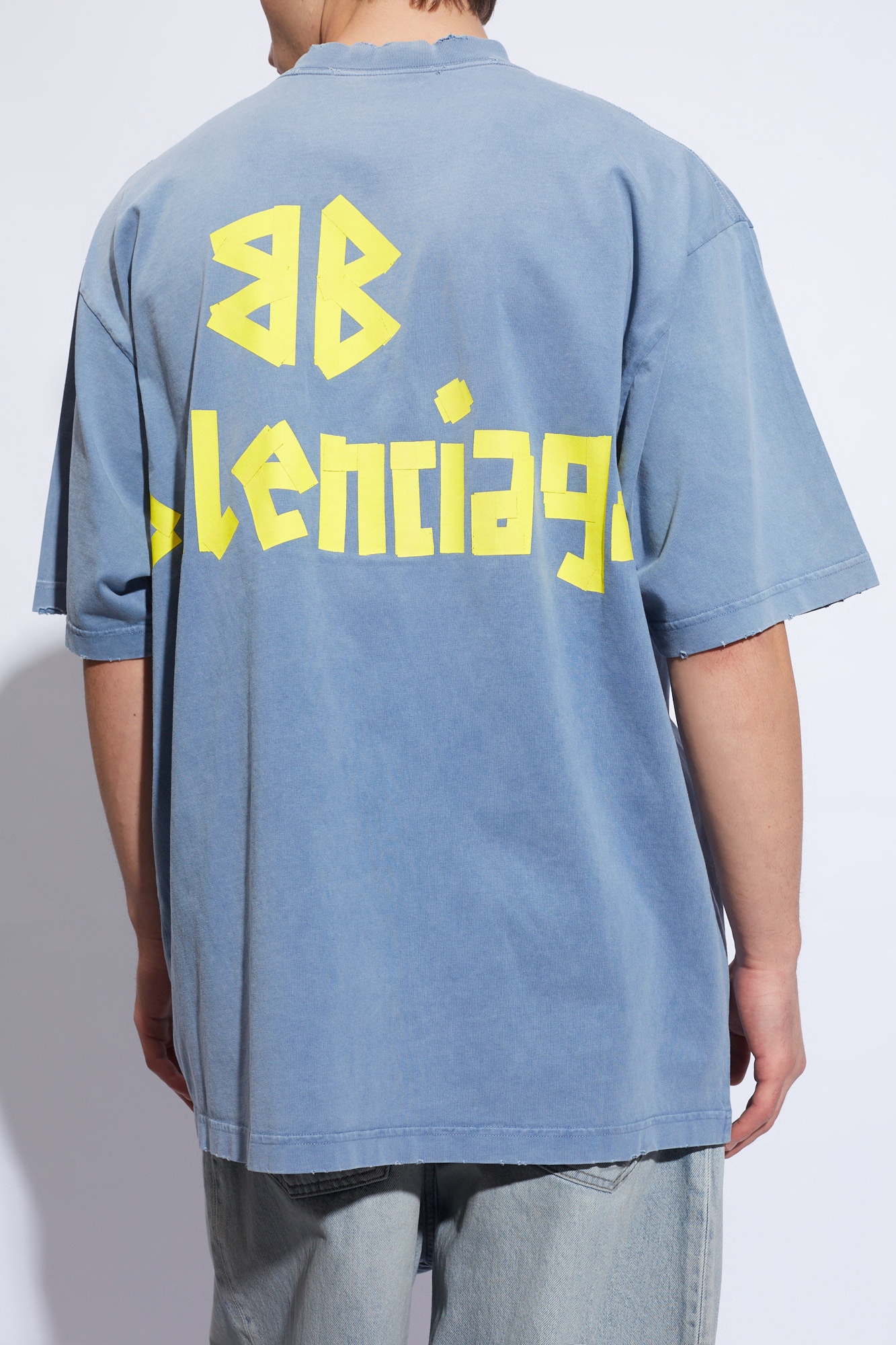 Balenciaga T-shirt with vintage effect