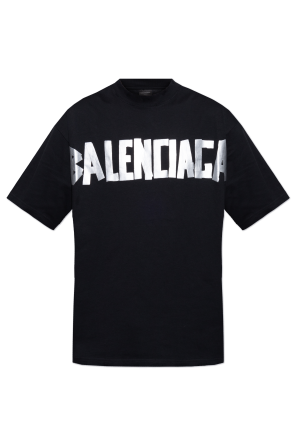 T-shirt with vintage effect od Balenciaga