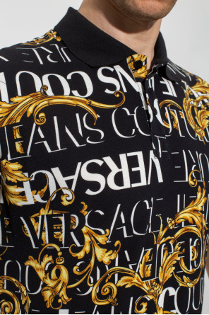Versace Jeans Couture Patterned polo shirt
